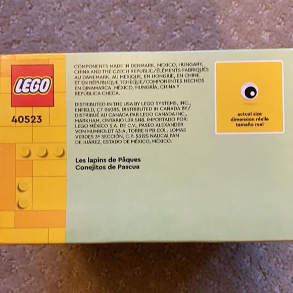 Lego 40523 Easter Rabbits. New. Sealed box. Collectible - Picture 4 of 5